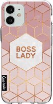 Casetastic Apple iPhone 12 Mini Hoesje - Softcover Hoesje met Design - Boss Lady Print