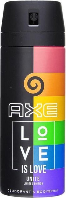 VOORDEEL 3 STUKS Axe - Love is love -Bodyspray Deodorant - Limited Edition  3x 150 ml | bol.com