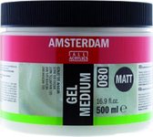 Amsterdam Gel Medium Mat 080 Pot 500 ml