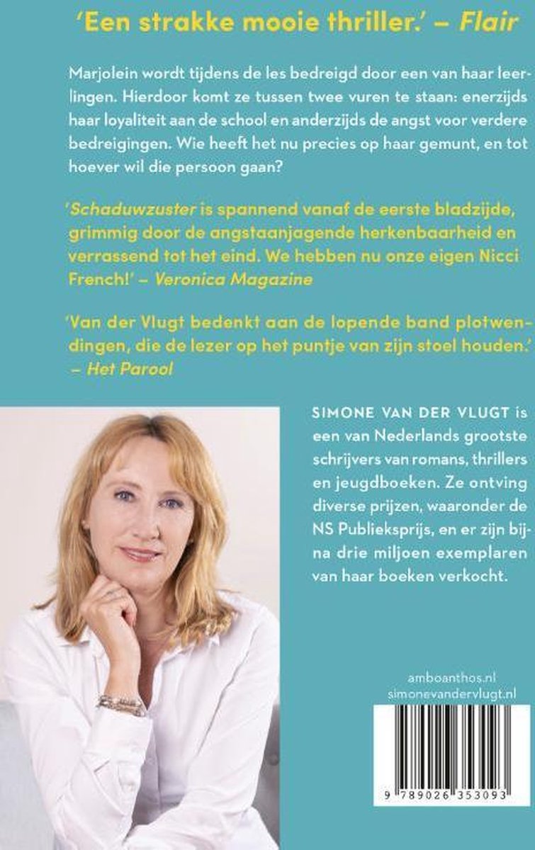 Schaduwzuster, Simone van der Vlugt 9789026353093