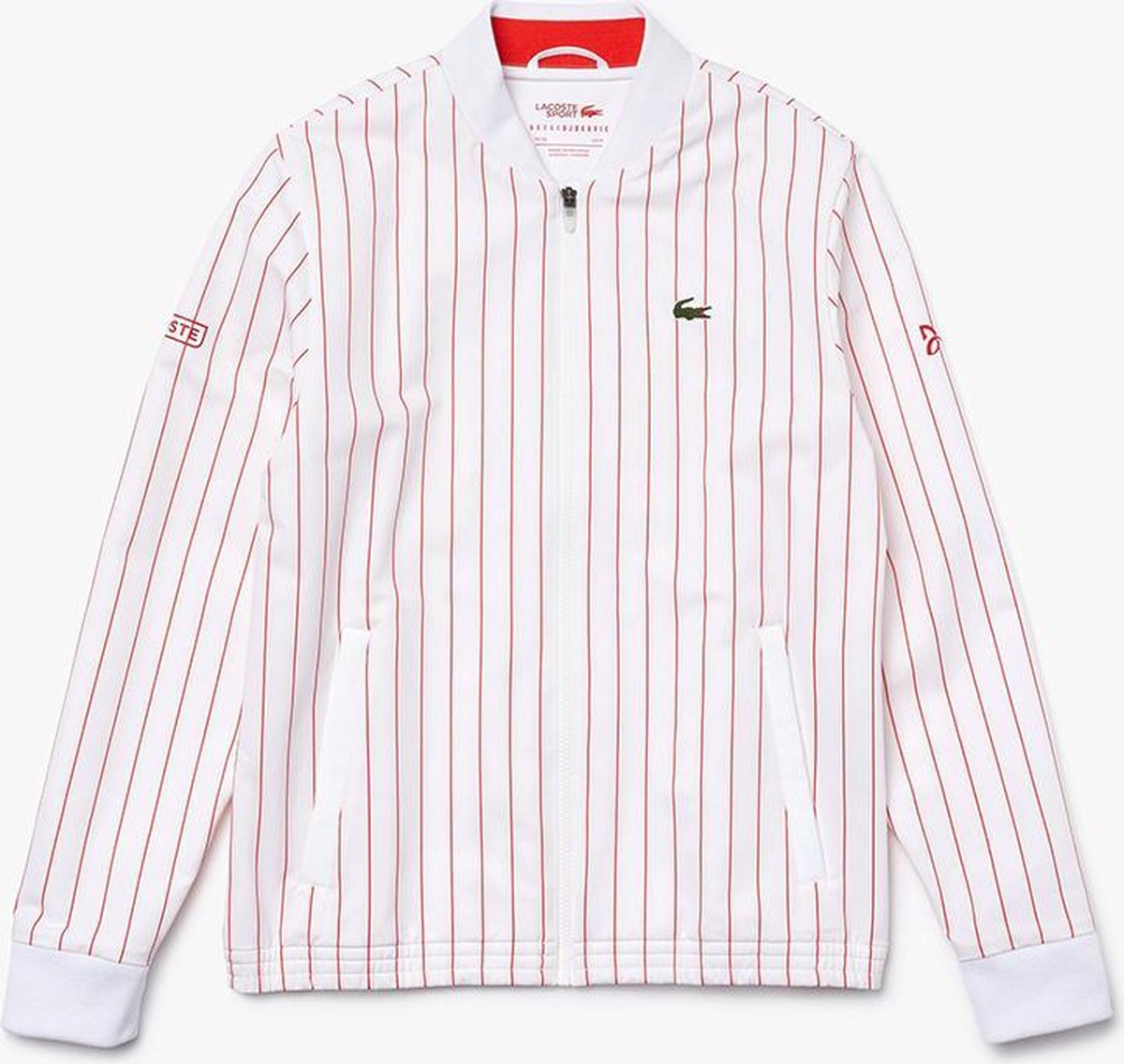 Lacoste Sportjack Novak Djokovic Heren Wit