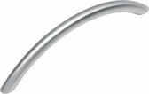Poignée Intersteel - courbée - acier inoxydable - ø10mm 128mm - 0035.897682