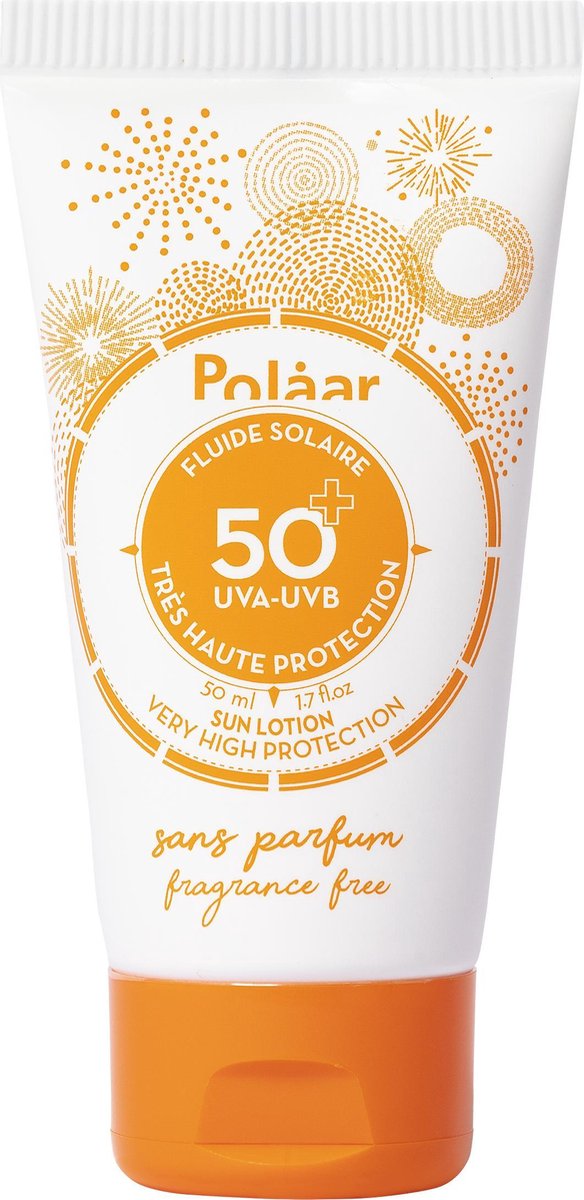 Polaar High Protection Sun Lotion SPF 50+ - Zonnebrand voor het gezicht - Hoge bescherming en parfumvrij - Tube 50 ml