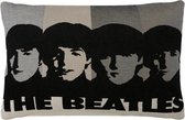 "The Beatles" Kussenhoes 56x75 cm Zwart