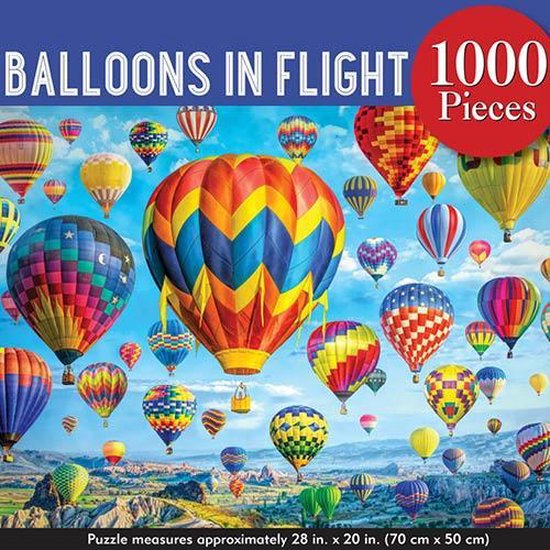 Peter Pauper Puzzel - Balloons in Flight (1000 st) - Peter Pauper