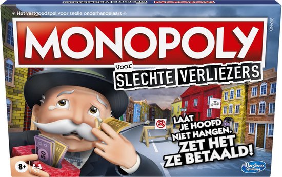 Monopoly Slechte Verliezers - Bordspel