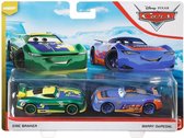 Disney Cars Eric Braker + Barry DePedal - 2x auto metaal