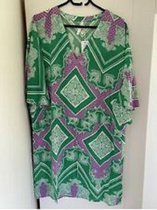 Seafolly Bandana Bay - Paisley Scarf Kaftan - Jungle Groen Paars - Dames Strandjurk - Maat S