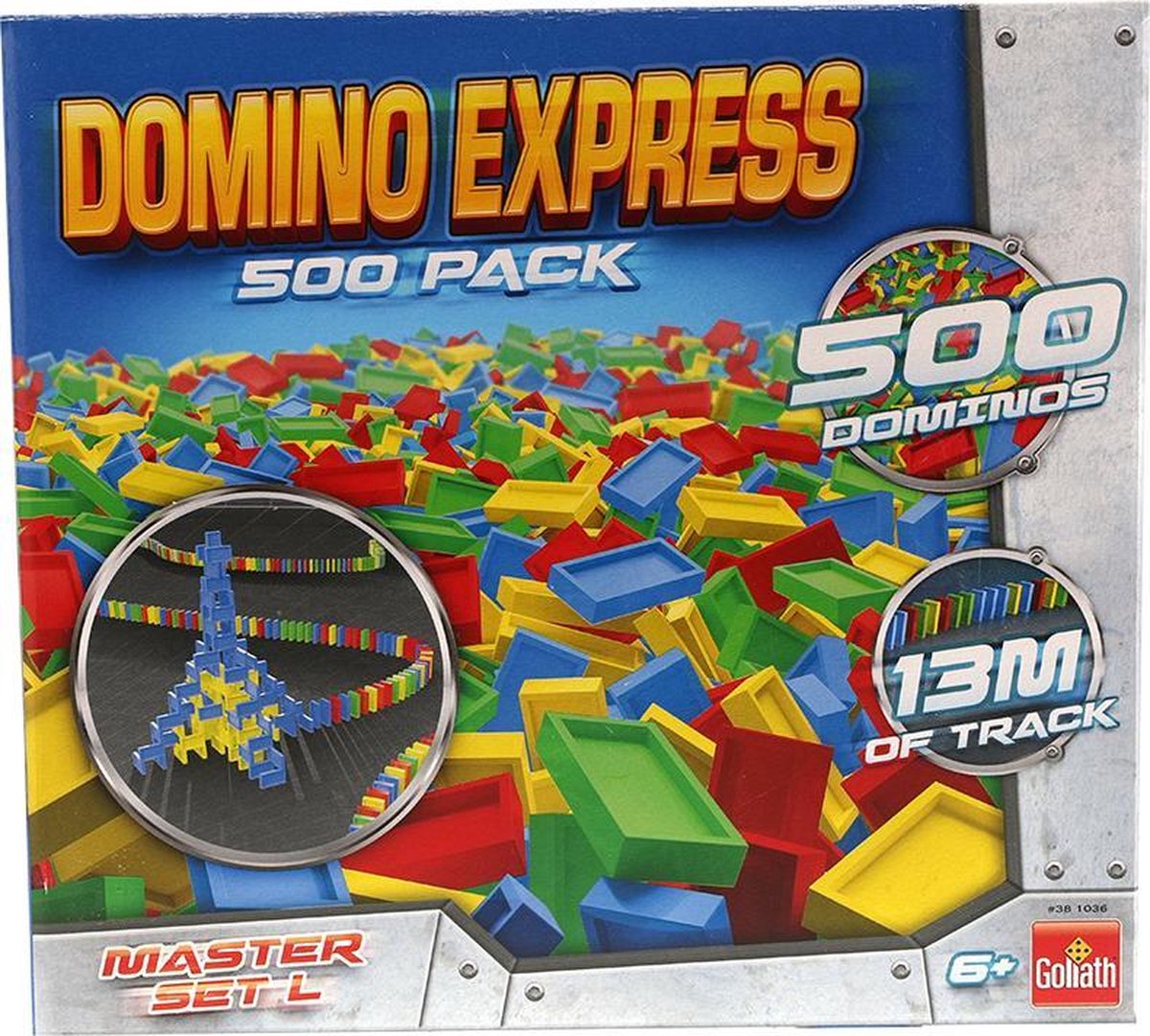 leef ermee is genoeg Als reactie op de Domino Express - 500 stenen - Goliath | bol.com