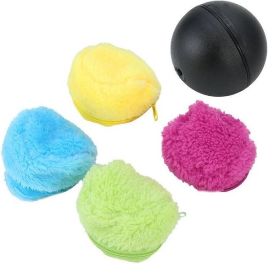 Smart Ball kattenspeelgoed, actieve rollende bal voor honden, automatisch kattenspeelgoed met elektrische bal voor honden, interactief speelgoed voor honden, bewegingsgeactiveerd, springbal