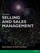 Selling & Sales Management 10th