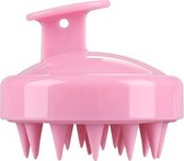 Haarborstel – Roze – Anti roos – Siliconen Massageborstel – Haarverzorging – Gezond haar – Haargroei – Rond