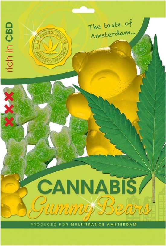 Cannabis Gummy Bears 100 g Sweets & Candies MultiTrance (all