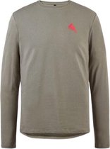 Klättermusen Shirt Runa Commitment Heren Katoen Grijs Maat M