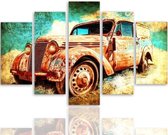 Schilderij Oldtimer, vintage, 4 maten, XXL, premium print