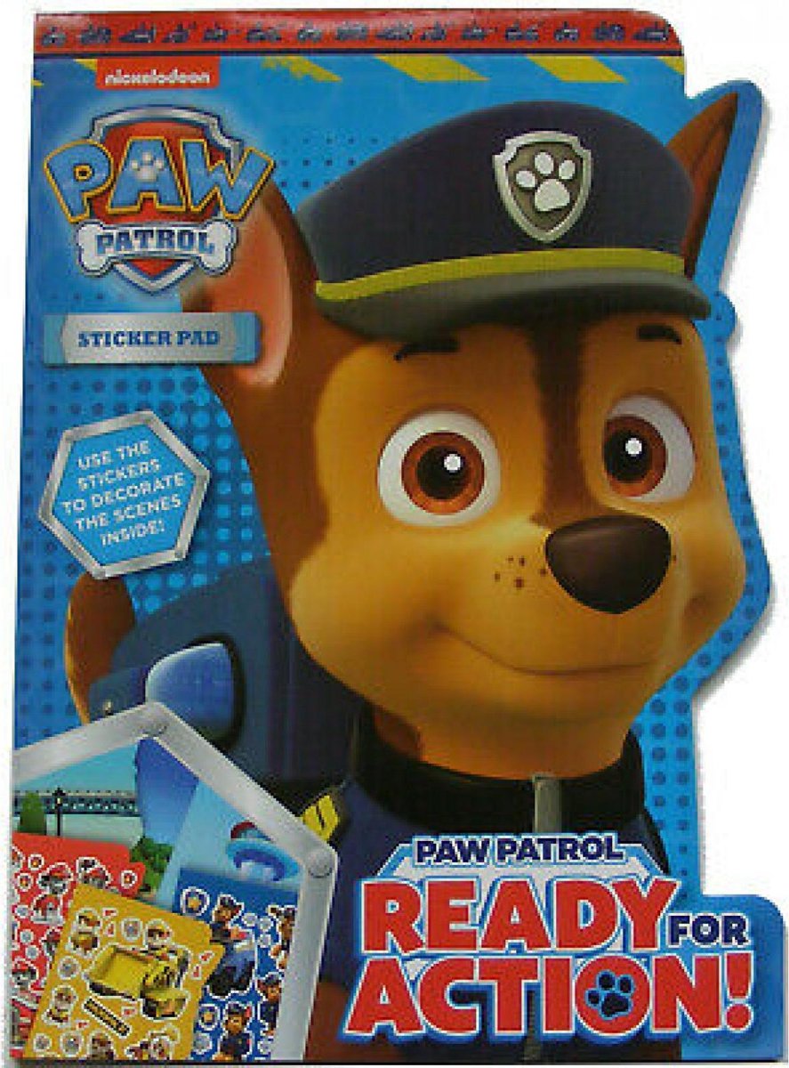 PAW Patrol speelgoed - Paw Patrol stickerboek - Stickers - Paw Patrol - Stickerboek - Knutselen voor kinderen - Knutselen meisjes - Knutselen jongens - Sticker - Sinterklaas - Sinterklaas cadeau