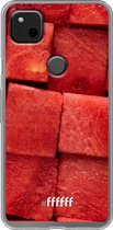Google Pixel 4a Hoesje Transparant TPU Case - Sweet Melon #ffffff
