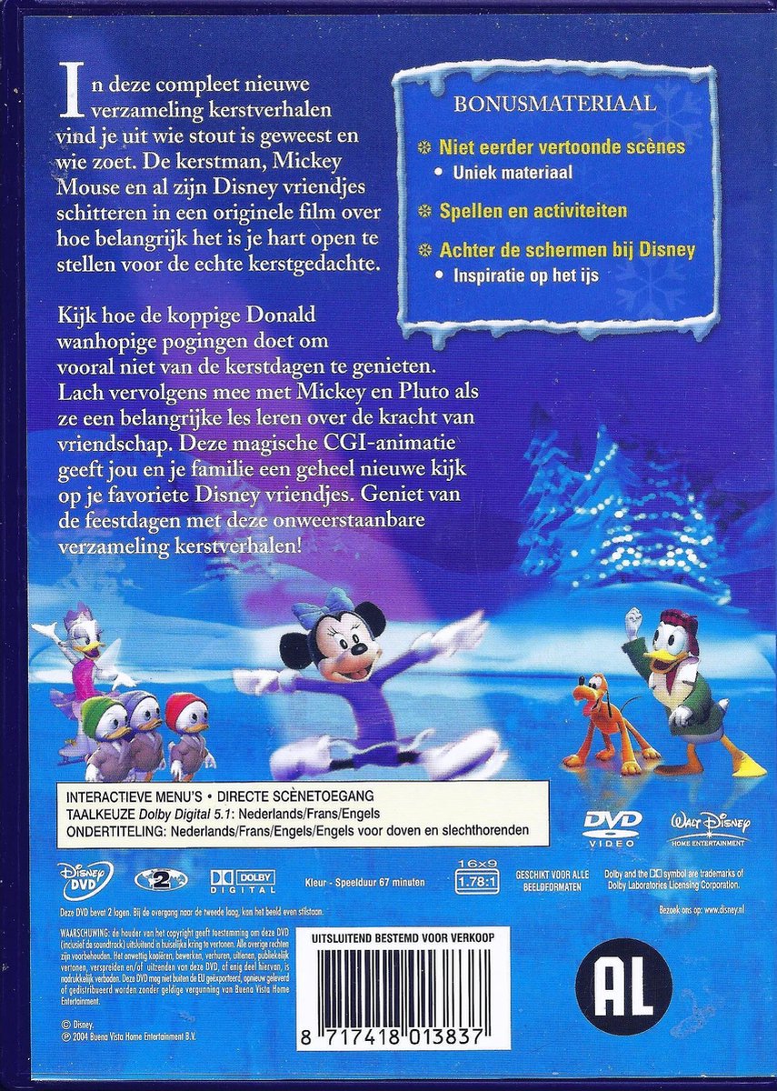 Mickey's Mooiste Kerst (Dvd), Onbekend Dvd's