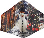 Zac's Alter Ego Masker Snowman & Christmas Tree Mondkapje Multicolours