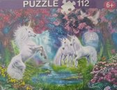 Puzzel Unicorn Eenhoorn 112 stuks