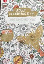 Kleurboek voor Volwassenen 'Bij' Goud 160 kleurplaten – Dieren  Bloemen Bij - Adult Colouring