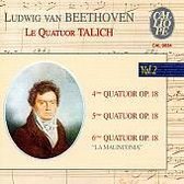 Beethoven: String Quartets Vol 2 - Op 18 no 4-6 / Talich