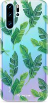 Huawei P30 Pro hoesje TPU Soft Case - Back Cover - Banana leaves / Bananen bladeren