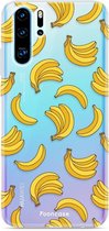 Huawei P30 Pro hoesje TPU Soft Case - Back Cover - Bananas / Banaan / Bananen