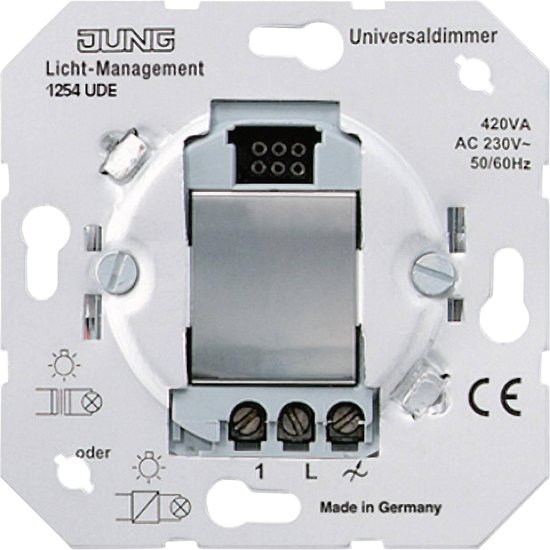 Dimmer Jung 1254UDE Inzetstuk