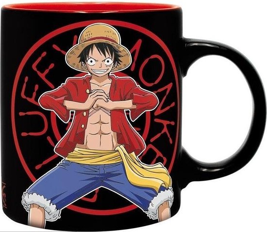 One Piece Luffy Beker 3 Ml Bol Com