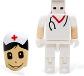 Verpleegster usb stick 64GB -1 jaar garantie – A graden klasse chip – verpleeg zuster nurse