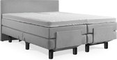 Boxspring Elektrische 160x200 Compleet Grijs