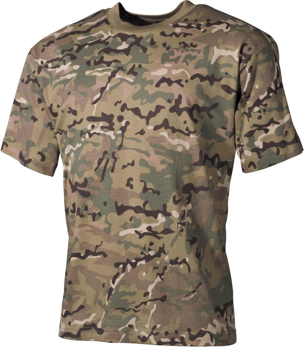 MFH US T-Shirt korte mouw – 170 g/m² Operation Camo