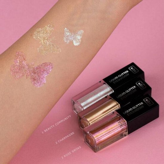 liquid glitter eyeshadow wibo