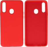 Wicked Narwal | 2.0mm Dikke Fashion Color TPU Hoesje Samsung Samsung Galaxy A20s Rood