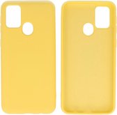 Wicked Narwal | 2.0mm Dikke Fashion Color TPU Hoesje Samsung Samsung Galaxy M31 Geel