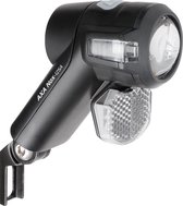 AXA Nox Sport 12 Lux - Fietslamp voorlicht - LED Koplamp - Fietsverlichting op Batterij - Zwart