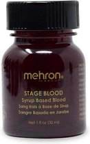 Mehron Nep Bloed Light Arterial /Licht Slagaderlijk - 30 ml met penseel