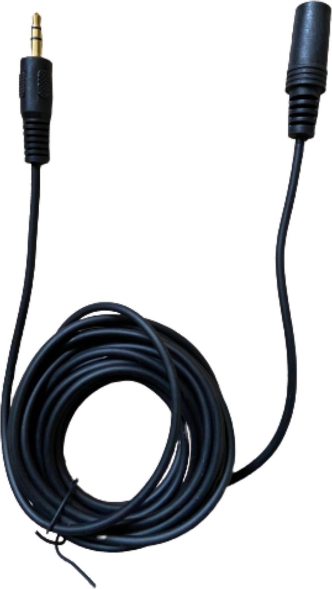Audio Verlengkabel Female To Male - Aux / 3,5 mm Mini Jack Headset Stereo  Kabel... | bol.com