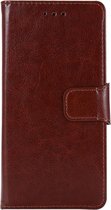 Shop4 - OnePlus Nord Hoesje - Wallet Case Business Bruin