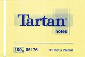 Tartan™ Notes 5176, Geel, 76 mm x 51 mm