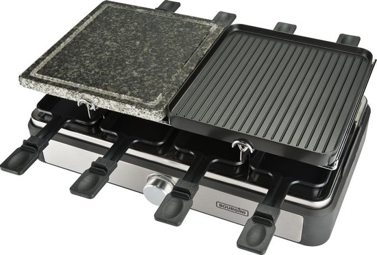 Bourgini Raclette Steen Grill Plus
