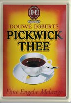 Pickwick Thee wand- reclamebord 15x20cm