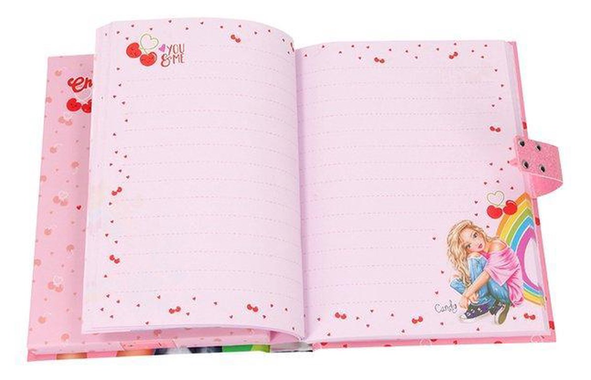 Depesche TopModel geheime code dagboek met geluid VELO FLEUR