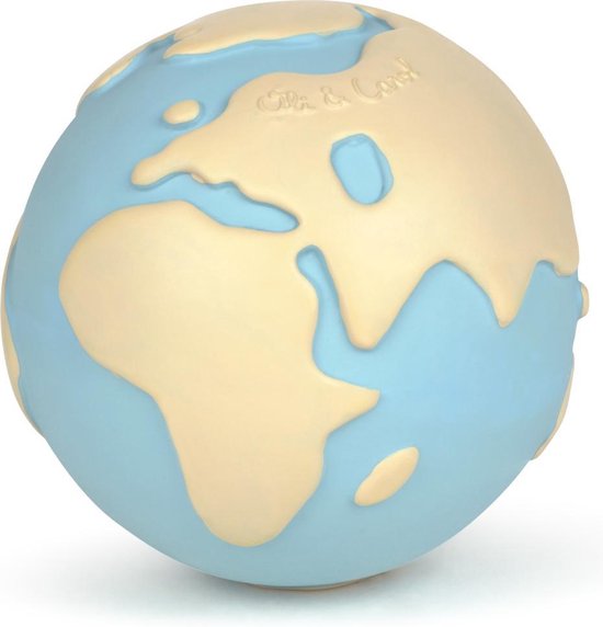 Thumbnail van een extra afbeelding van het spel Oli & Carol Badspeeltje Wereldbol | Earthy The World Ball