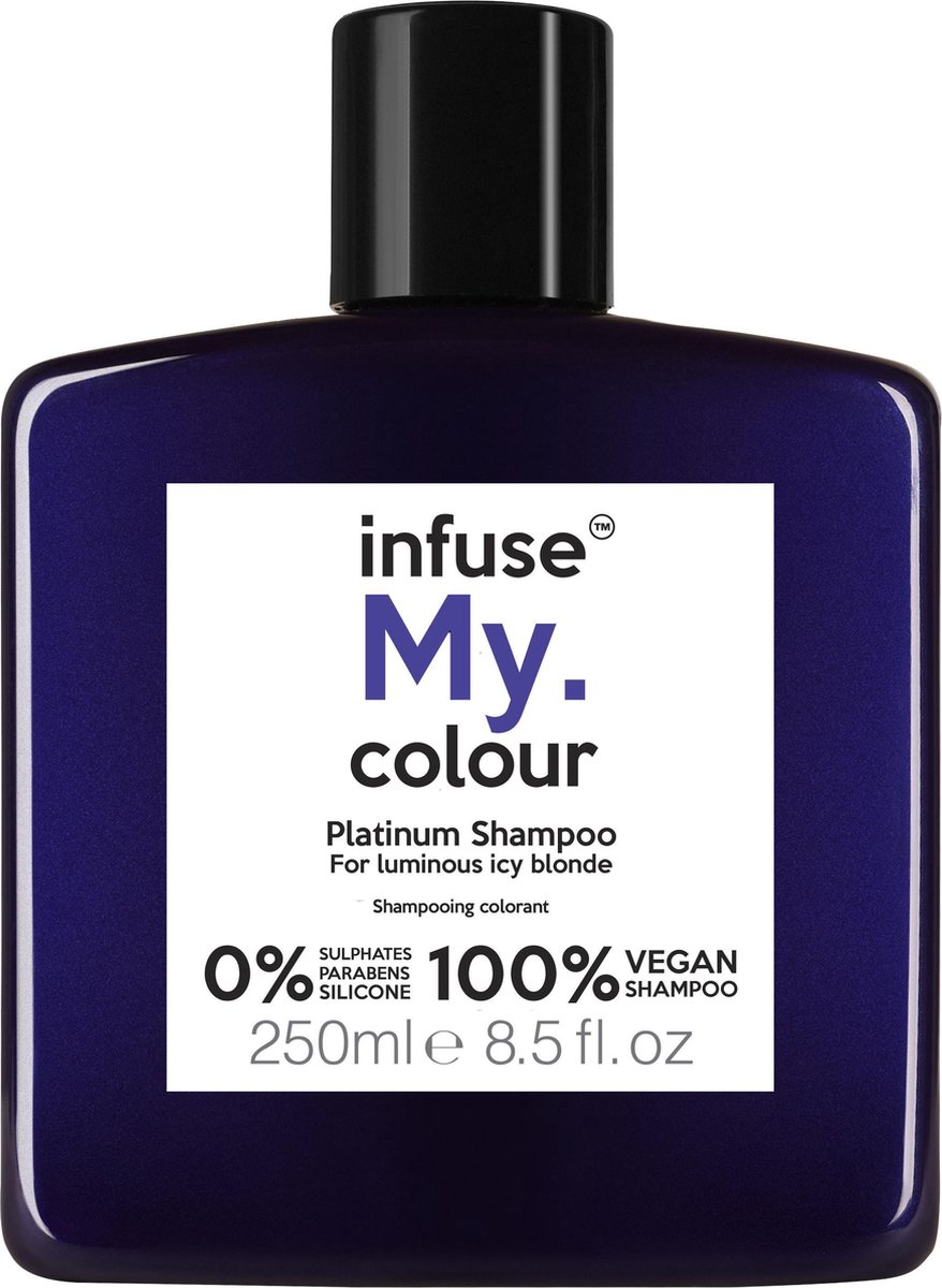 Infuse My.Colour Platinum Shampoo 250ml voor koel blond haar (anti-geel)