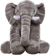 Grijze XL olifant knuffel - XL knuffel - Knuffels