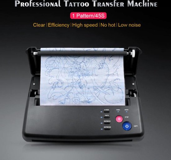 Acheter Machine d'imprimante de transfert de pochoir de tatouage