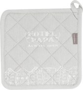 Linen & More - Hotel Papa - 2 pannenlappen  - Zand