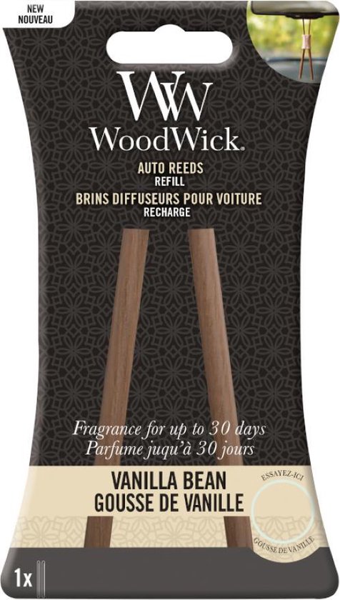 WoodWick Auto Reeds - Refill - Vanilla Bean